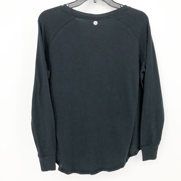 COTTON ON BODY Women's Active Rib Long Sleeve Top Black XS Relaxed Fit NWT - Picture 8 of 13